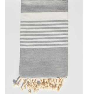 Fouta arthur gris  - 1