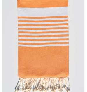 Fouta arthur orange clair  - 1