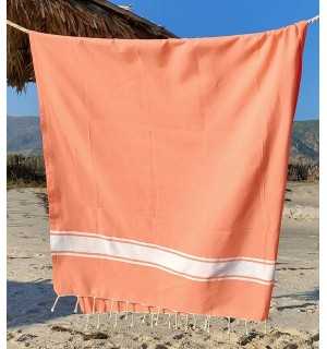 Fouta plate corail Fouta Tunisia - 3 2