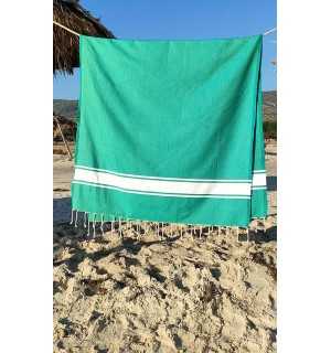 Fouta Plate vert gazon Fouta Tunisia - 3 2