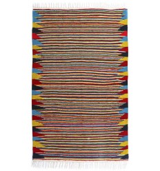 Tapis Kilim multicolore Fouta Tunisia - 1