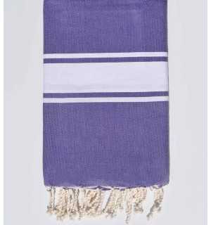 Fouta Plate violet Fouta Tunisia - 1