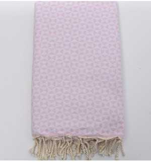 Fouta papillon rose clair Fouta Tunisia - 1 2