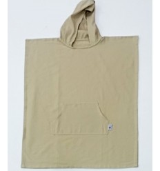 Poncho de plage beige Fouta Tunisia - 1