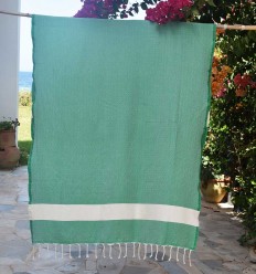 Fouta Diamant vert Fouta Tunisia - 1