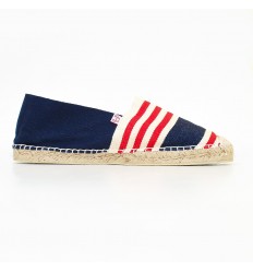 Espadrille Homme bleu avec rayures Crabster - 1