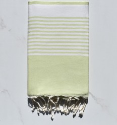 Fouta arthur vert pastel clair 