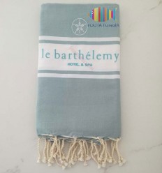 Fouta Brodée hôtel saint barthélemy 