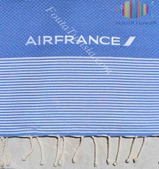 Fouta brodée AIR FRANCE 