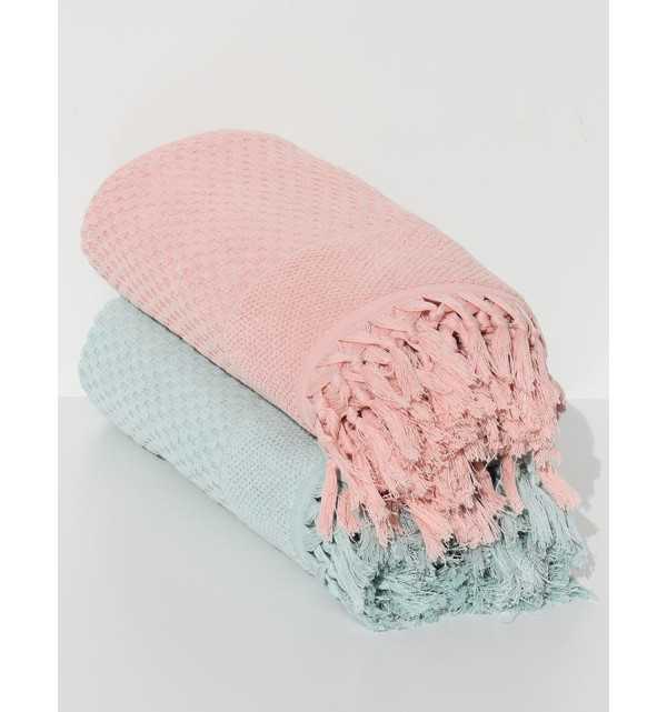 Draps de bain  HAMILCAR saumon 