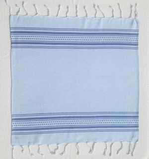 Mini fouta bleu bleuet  - 2 2