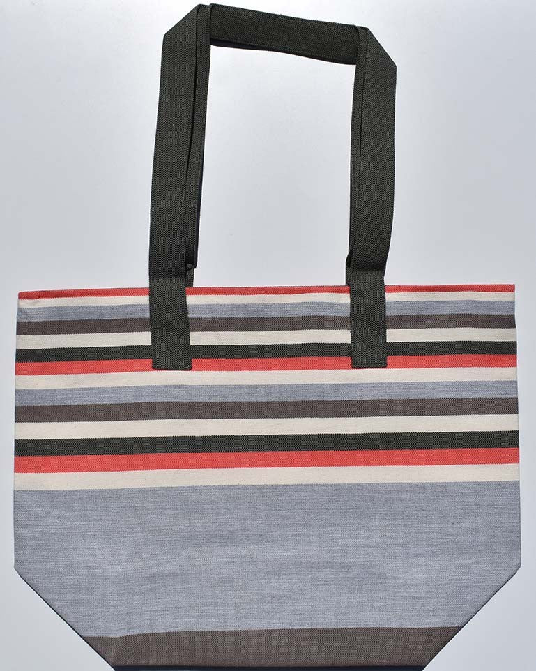 sac de plage 5 couleurs gris,rouge,blanc crème,vert forêt et café Fouta Tunisia - 1