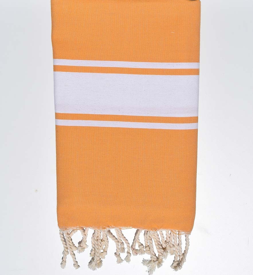 Fouta Plate jaune moutarde Fouta Tunisia - 1