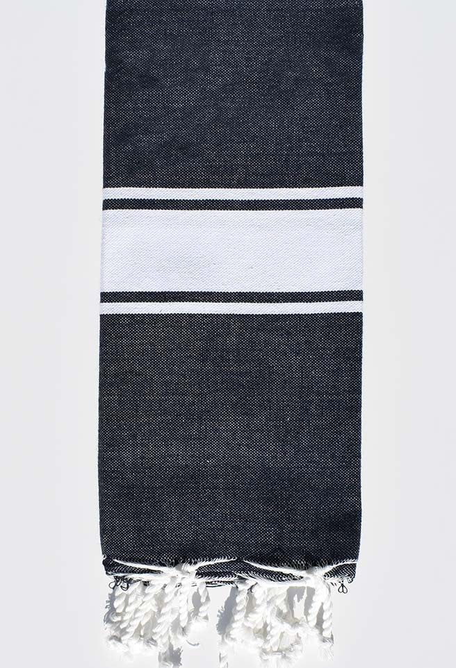 Fouta enfant bleu nuit Fouta Tunisia - 1