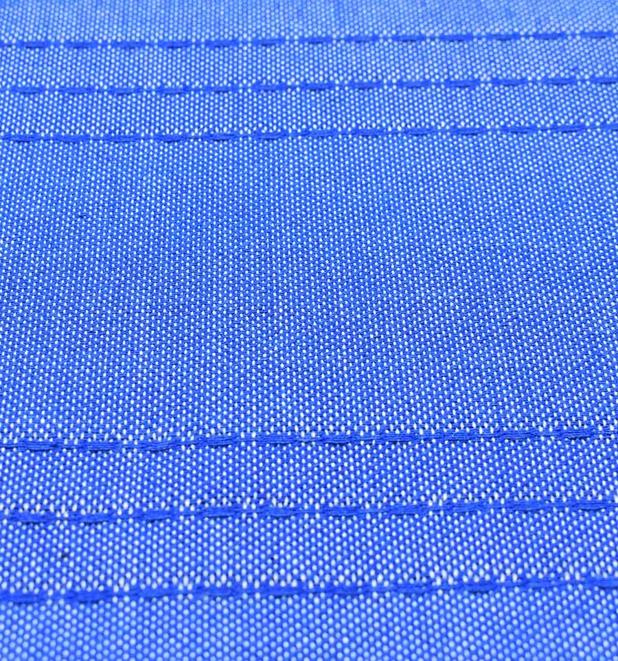Jeté moyenne bleu électrique 1.5m*2.5m Fouta Tunisia - 3