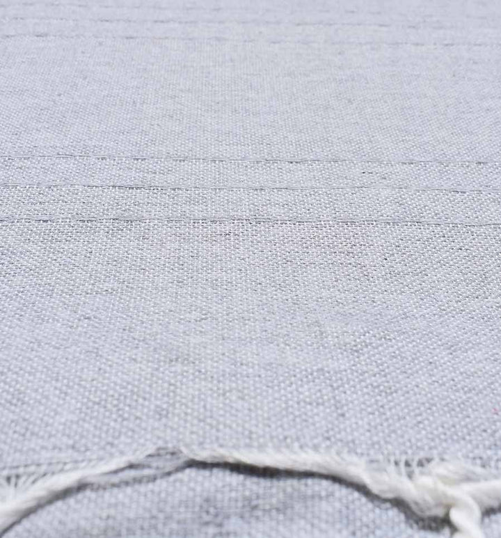 Jeté moyenne gris clair 1.5m*2.5m Fouta Tunisia - 2