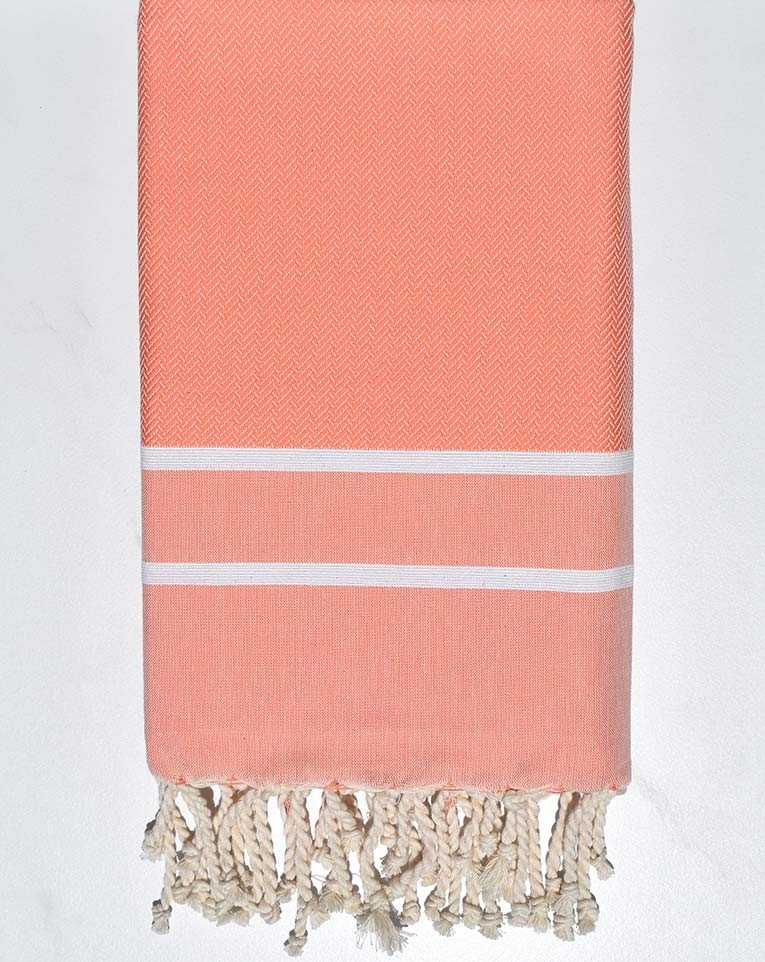 Chevron saumon Fouta Tunisia - 1