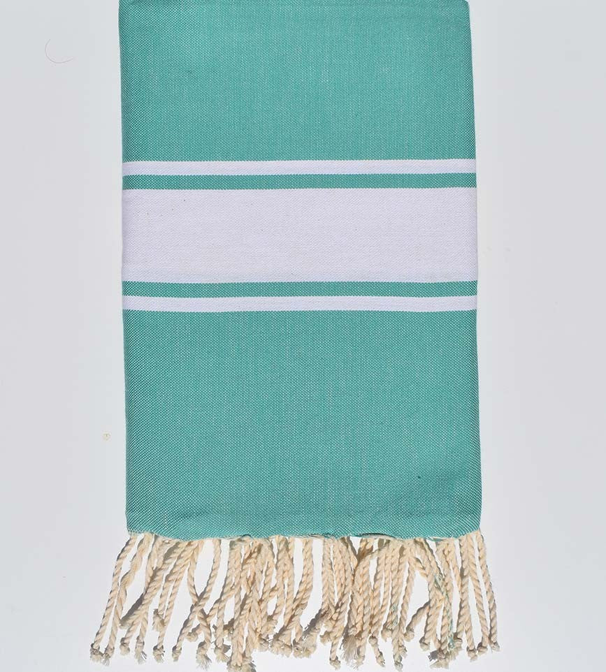 Fouta Plate vert Fouta Tunisia - 1