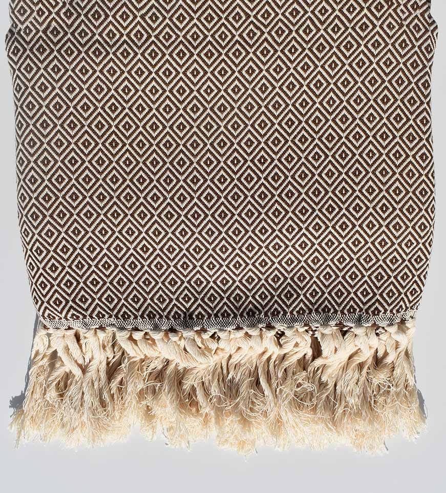 Plaid marron 1.6m*2.5m  - 1