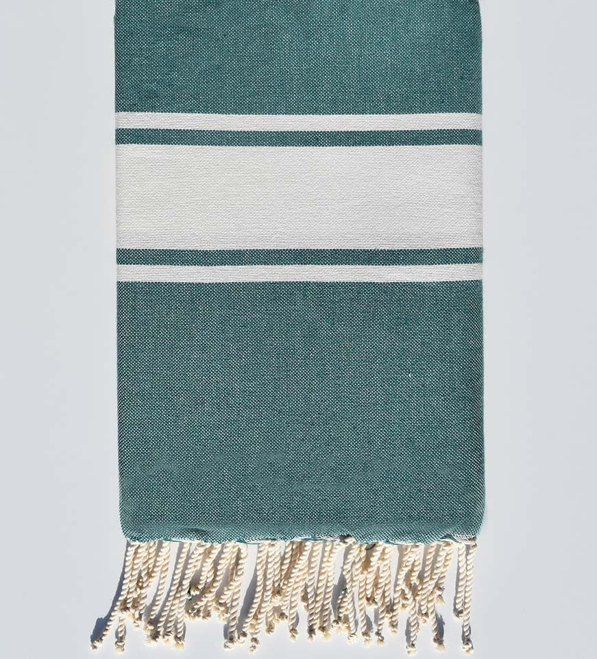 Fouta Plate vert viride  - 1