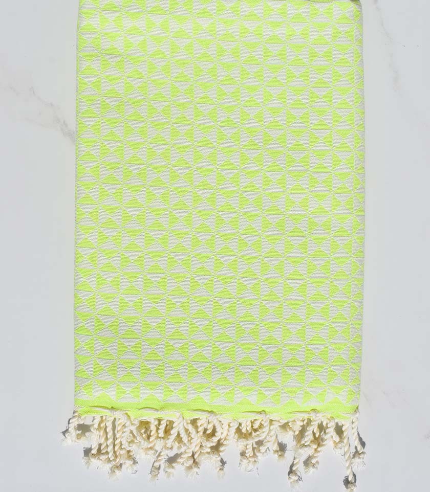 Fouta papillon couleur chartreuse Fouta Tunisia - 1