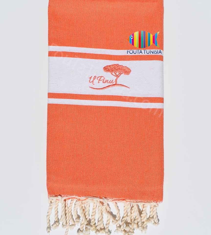 Fouta plate avec broderie Fouta Tunisia - 2