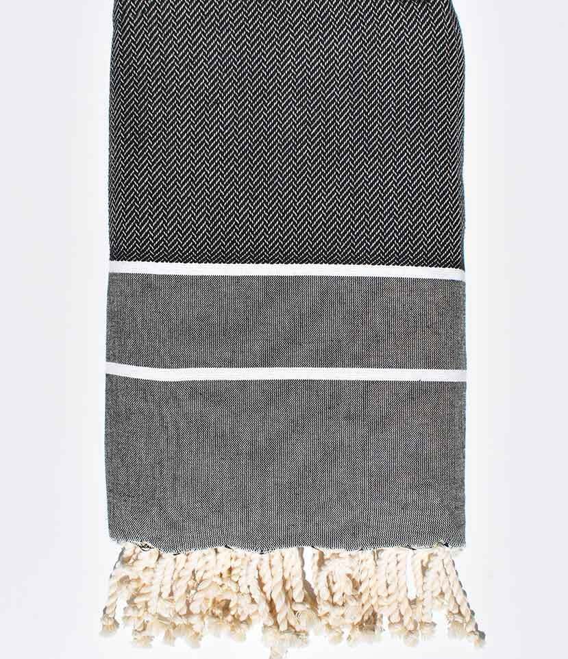 Jeté couple ardoise  - 1