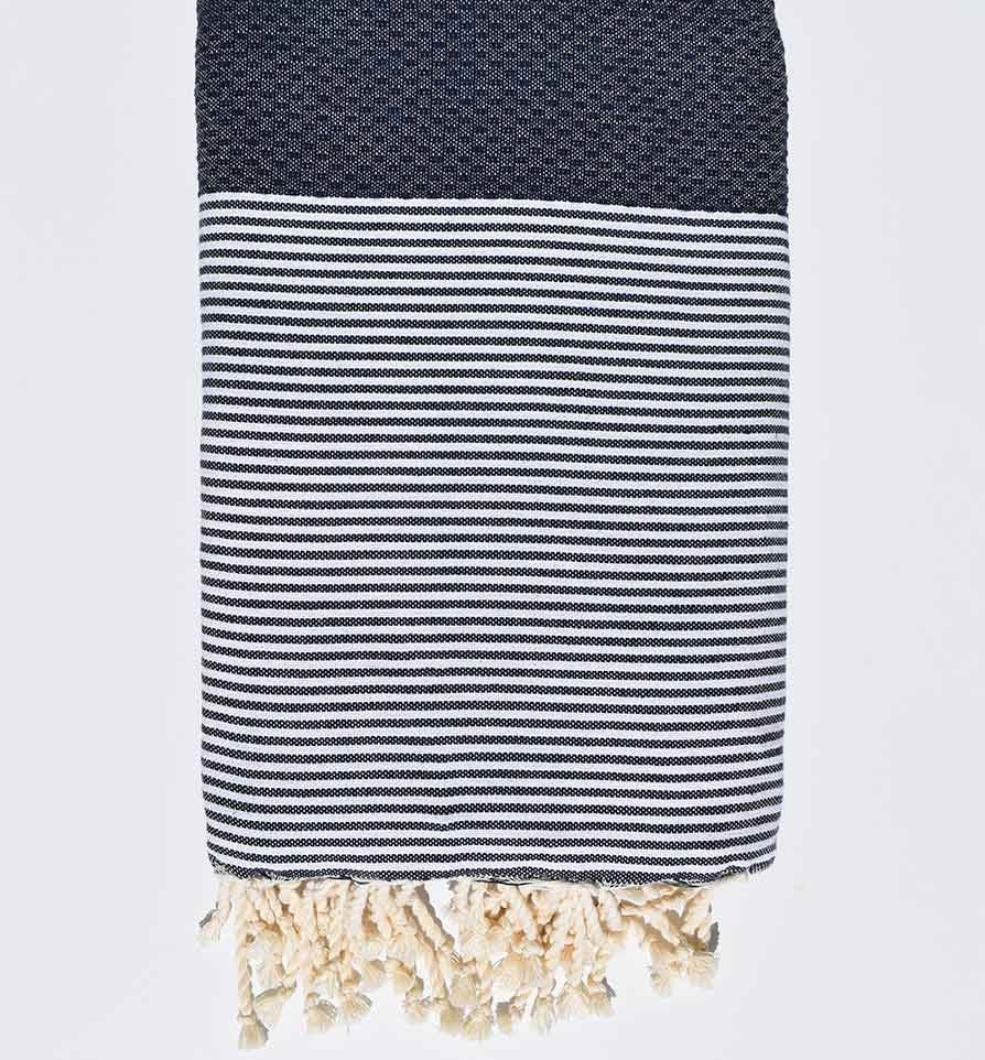 Jeté bleu nuit 1.90m*2m  - 1