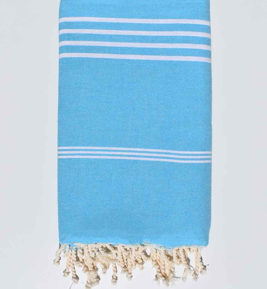 Jeté couple bleu clair  - 1