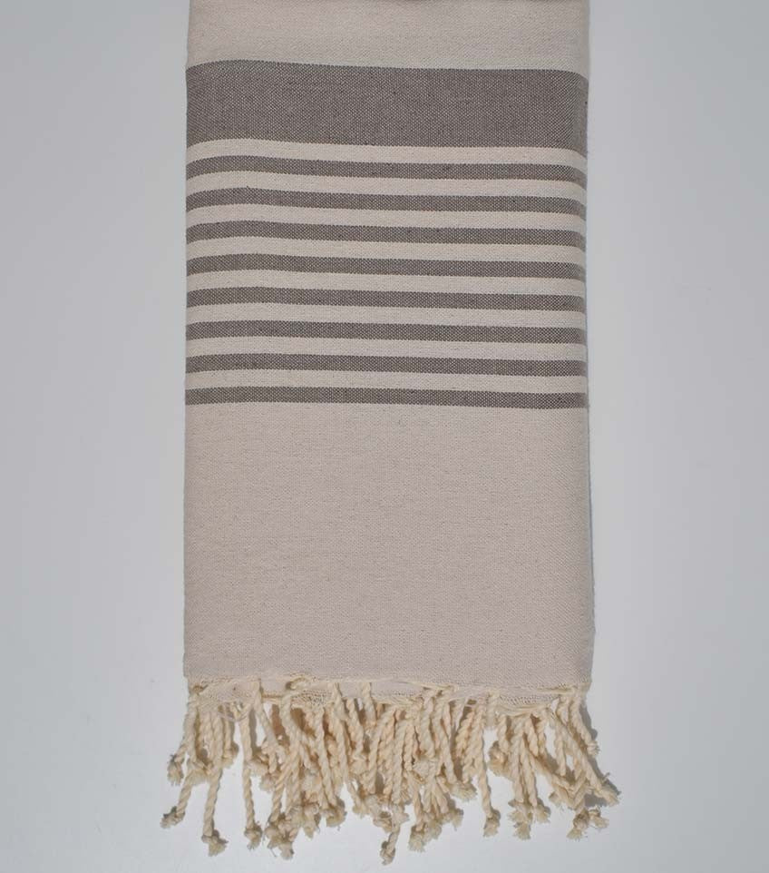 Jeté couple beige clair  - 1