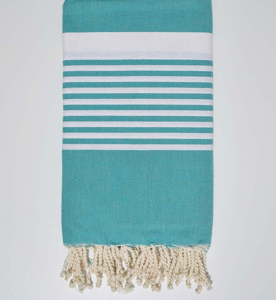 Jeté couple Bleu tiffany  - 1