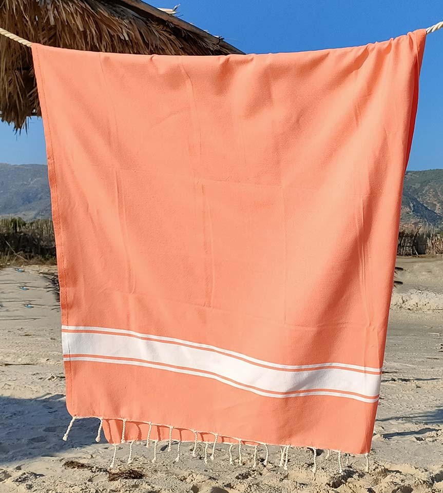Fouta plate corail Fouta Tunisia - 1