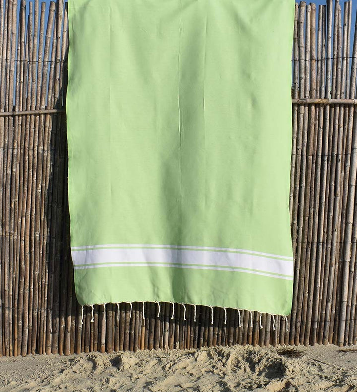 Fouta plate vert prairie Fouta Tunisia - 2