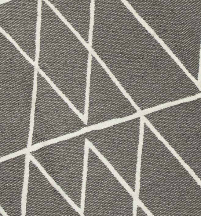 Tapis margoum gris acier Fouta Tunisia - 2