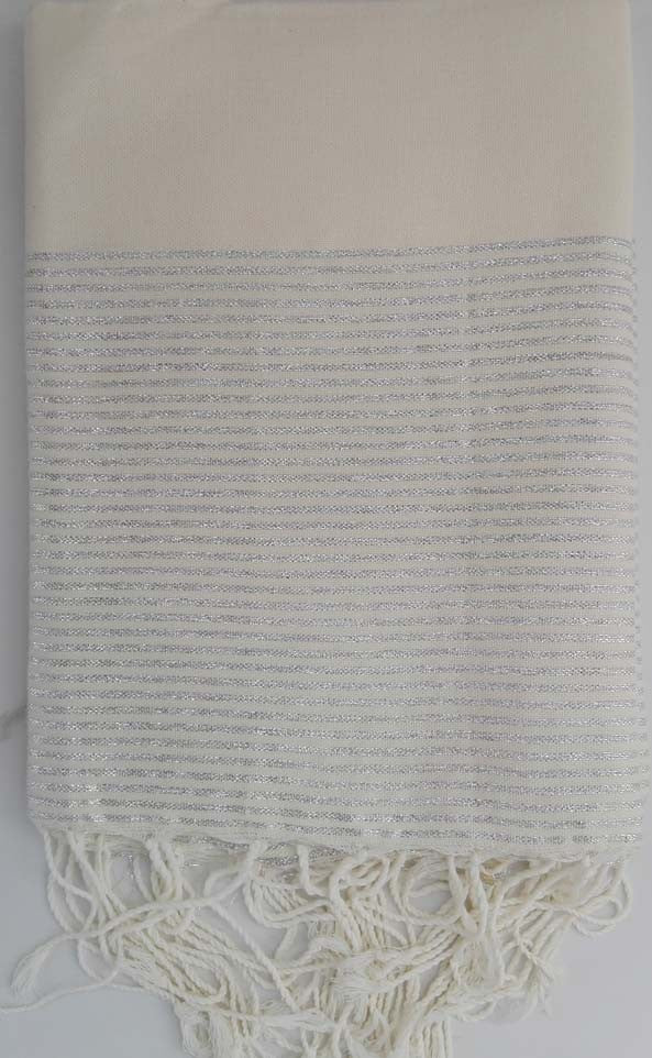 FOUTA Lurex plate Blond  