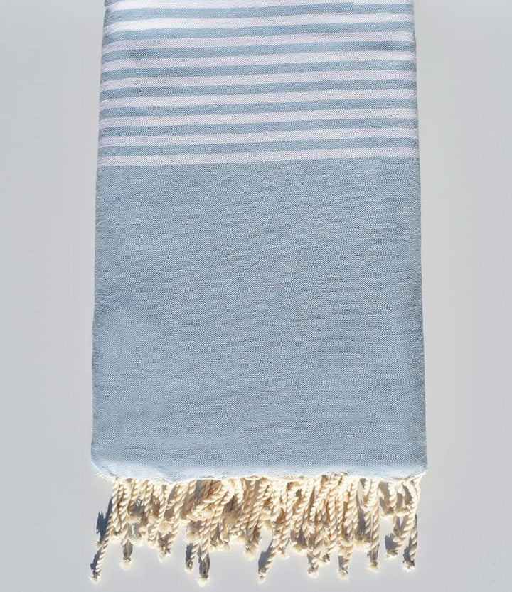 Jeté bleu clair Fouta Tunisia - 2