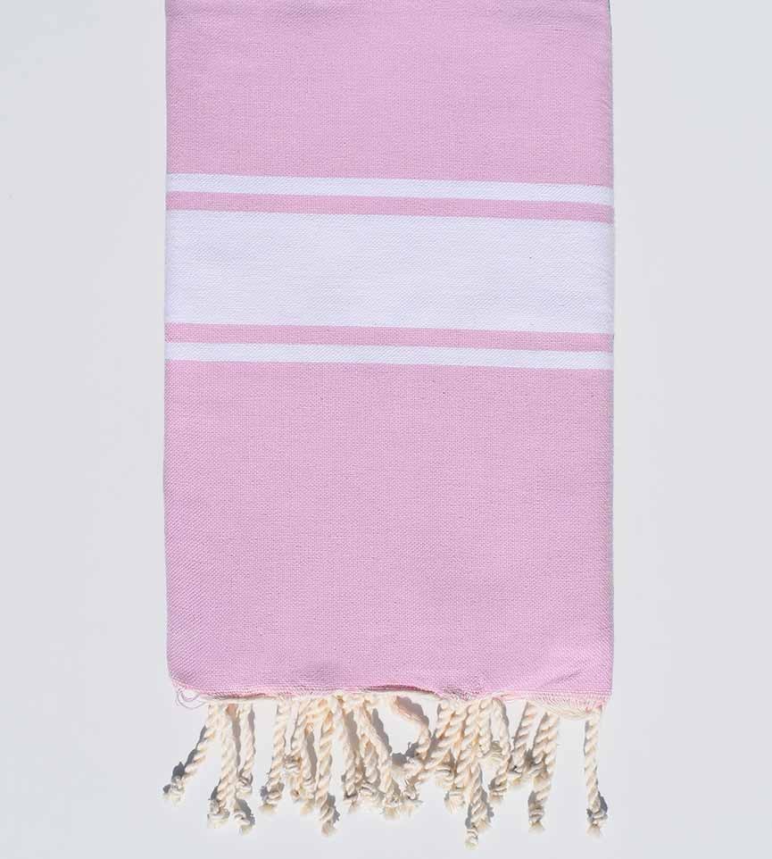 Fouta plate lilas clair Fouta Tunisia - 1