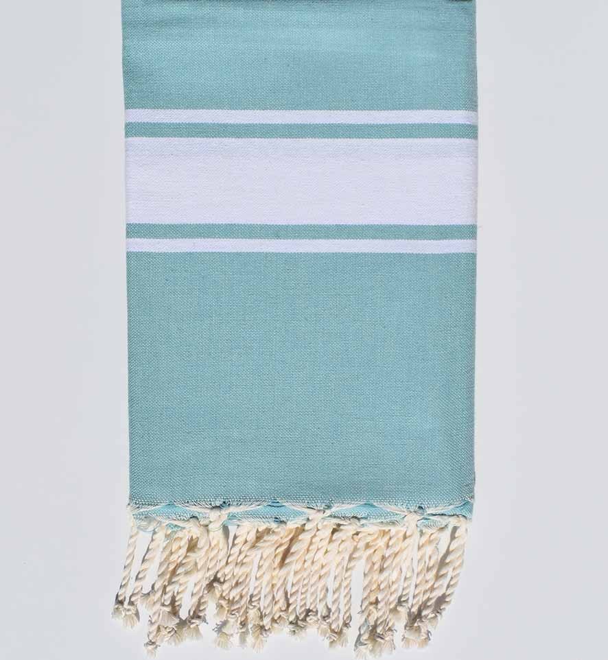 fouta plate bleu givré Fouta Tunisia - 1