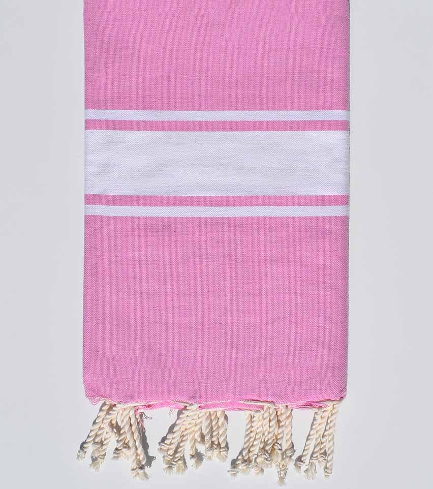 Fouta plate rose moyen Fouta Tunisia - 1