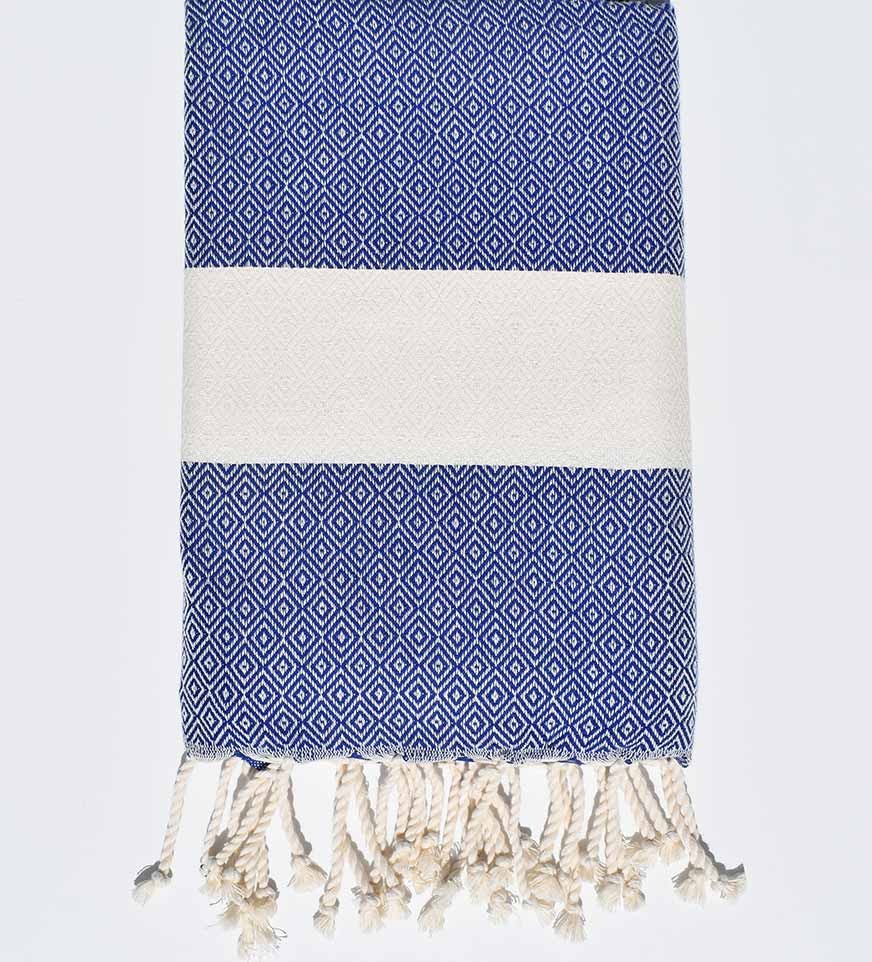 Fouta Diamant bleu Fouta Tunisia - 2