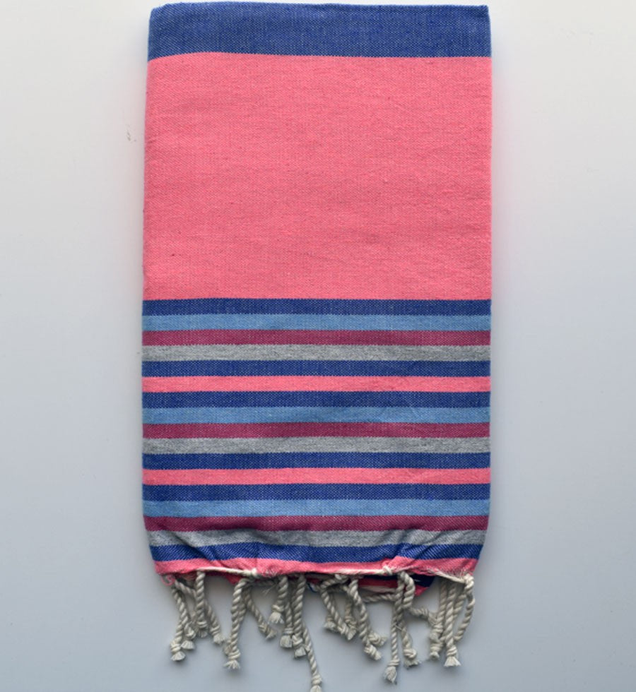 Fouta plate 5 couleurs Fouta Tunisia - 1