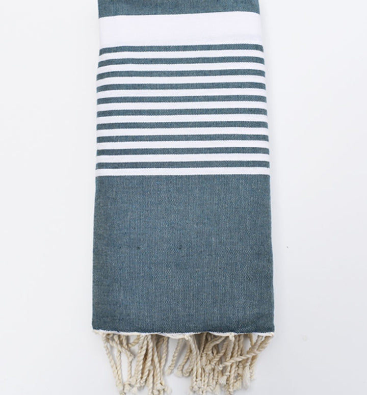 JETé bleu canard avec rayures  - 3