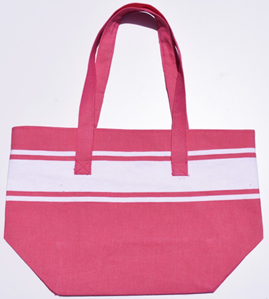 Sac de plage rose Fouta Tunisia - 1