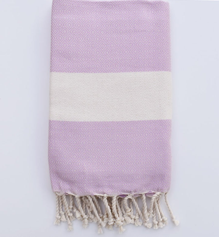Fouta Diamant rose moyen Fouta Tunisia - 2