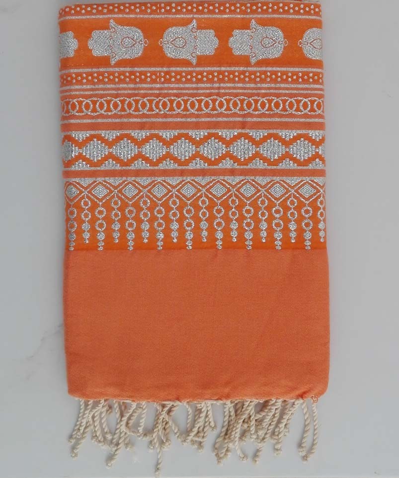 FOUTA KHOMSA Orange 