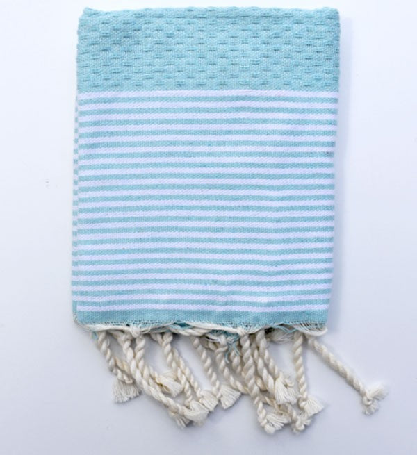 Serviette de table azurin Fouta Tunisia - 1