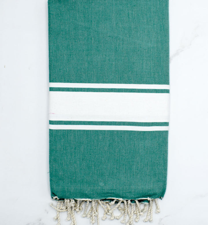 Fouta Plate vert gazon Fouta Tunisia - 3