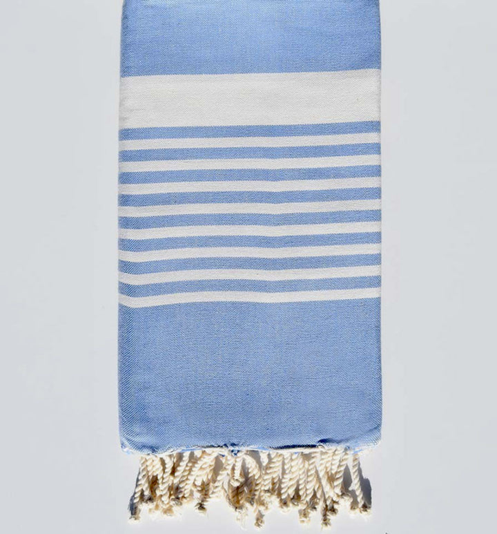 Fouta arthur bleu clair Fouta Tunisia - 1