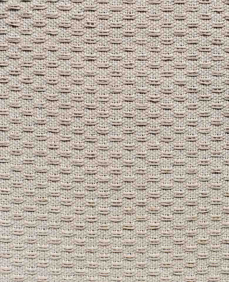 Fouta nid d'abeille unie kaki Fouta Tunisia - 2