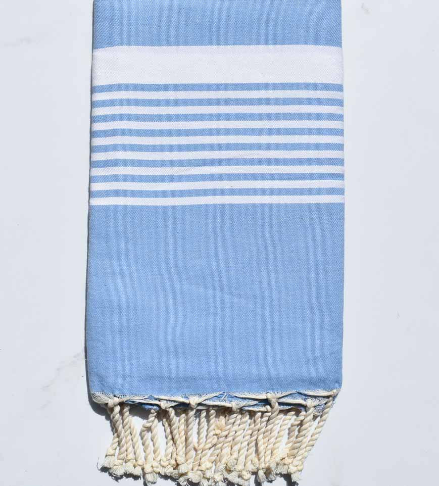 Fouta arthur bleu clair Fouta Tunisia - 2